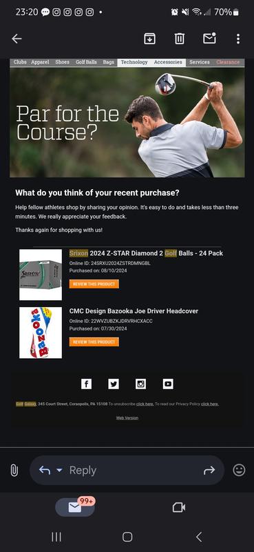 Photo submitted with review of product