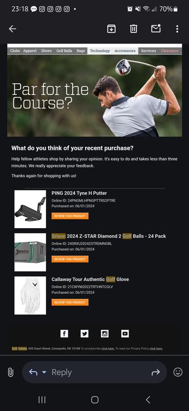 Photo submitted with review of product