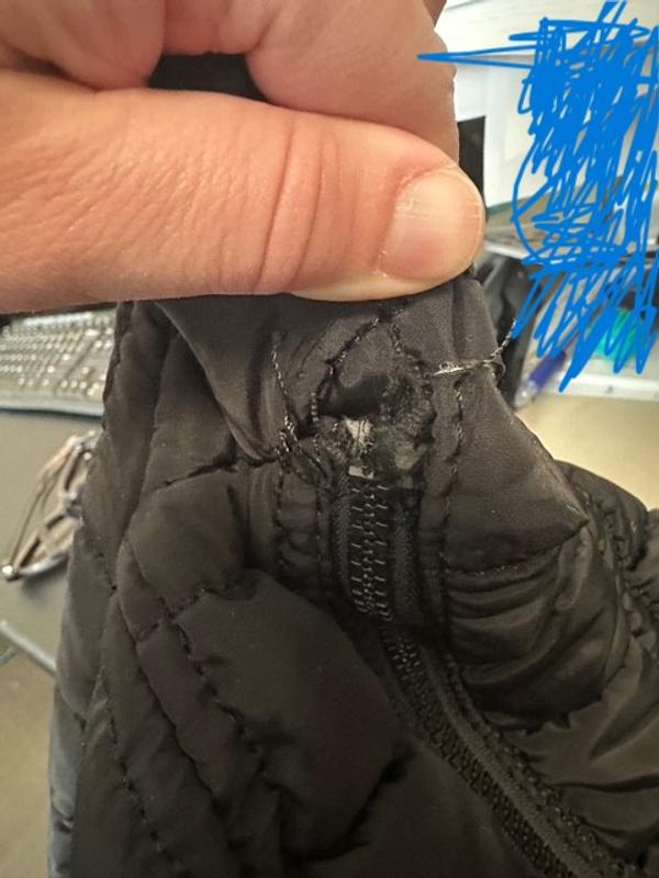 Photo submitted with review of product