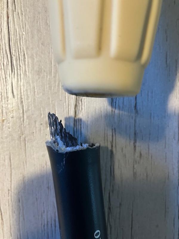 Photo submitted with review of product