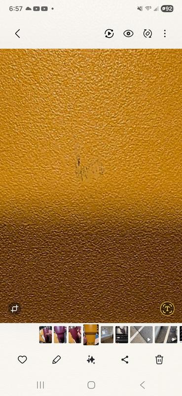 Photo submitted with review of product