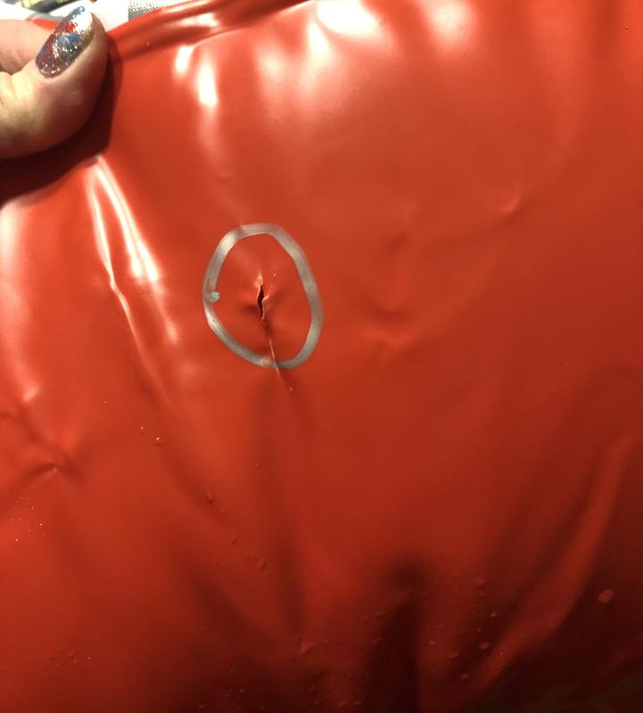 Photo submitted with review of product