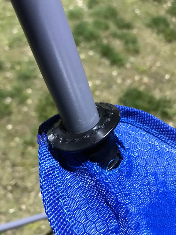 Photo submitted with review of product