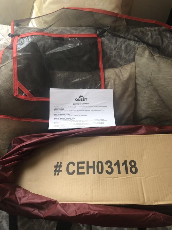 Photo submitted with review of product