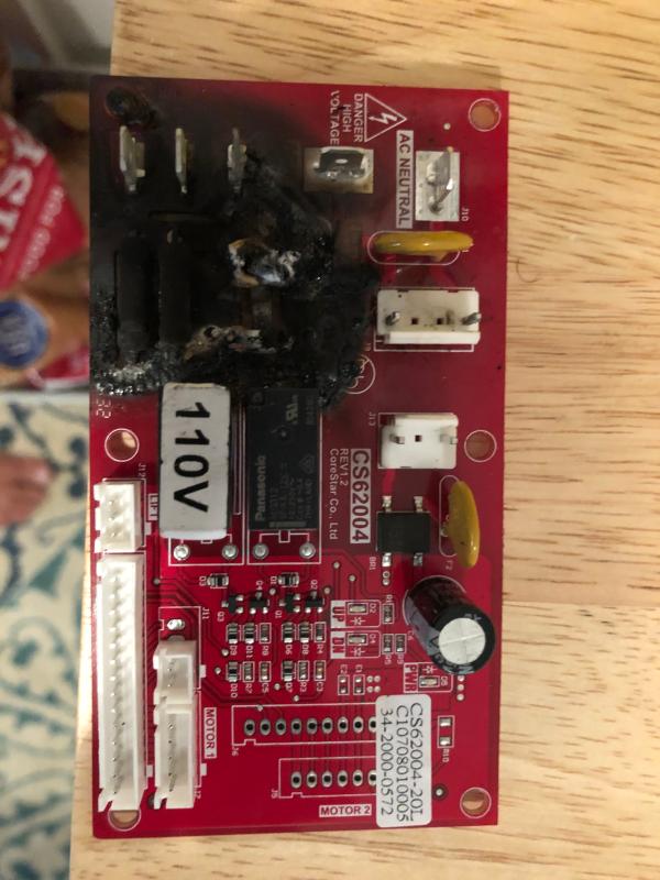 Photo submitted with review of product