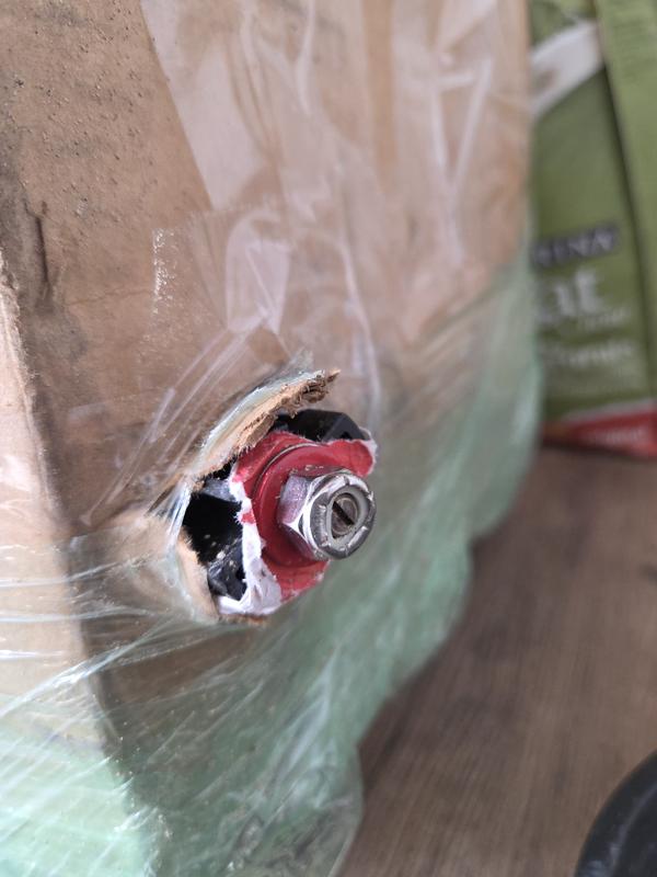 Photo submitted with review of product