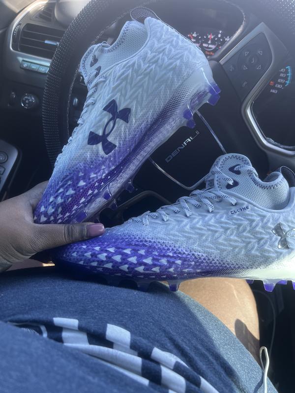 Under armour shop football cleats review