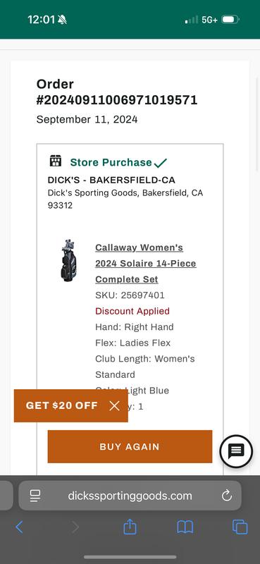 Photo submitted with review of product