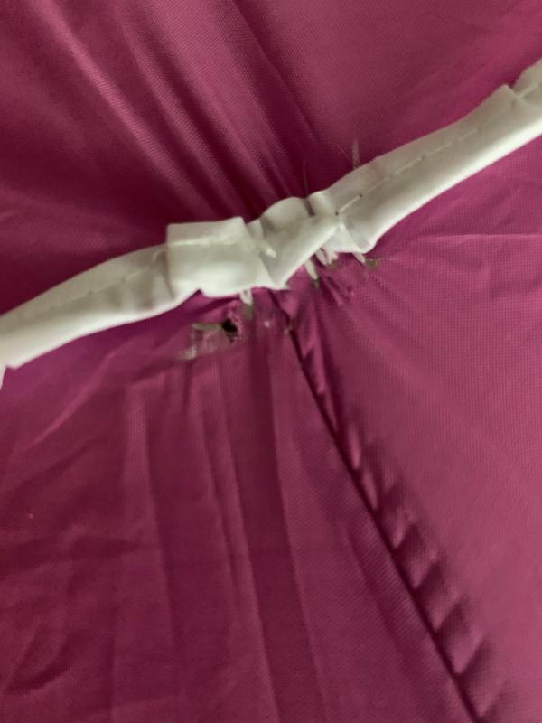 Photo submitted with review of product