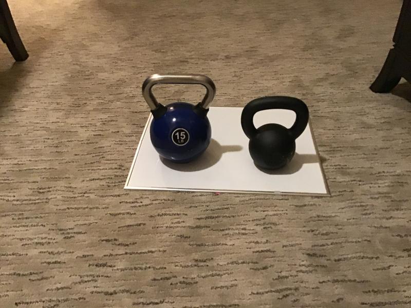 Photo submitted with review of product