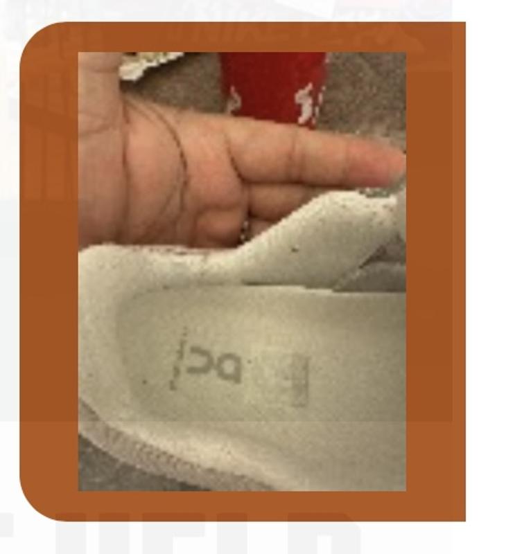 Photo submitted with review of product