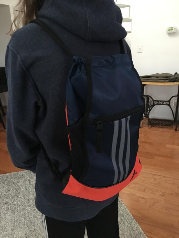 adidas sackpack gold