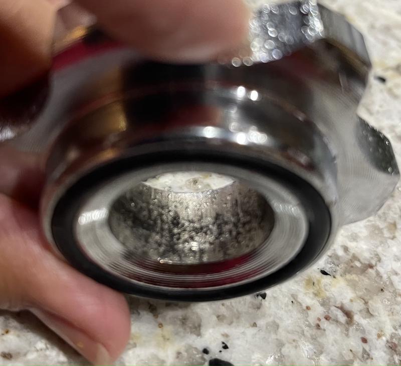 Photo submitted with review of product