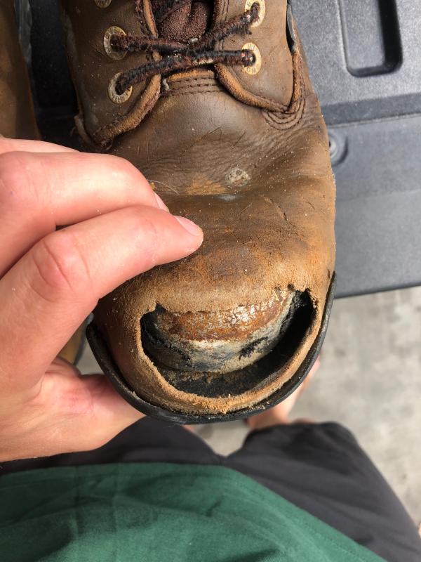 Photo submitted with review of product