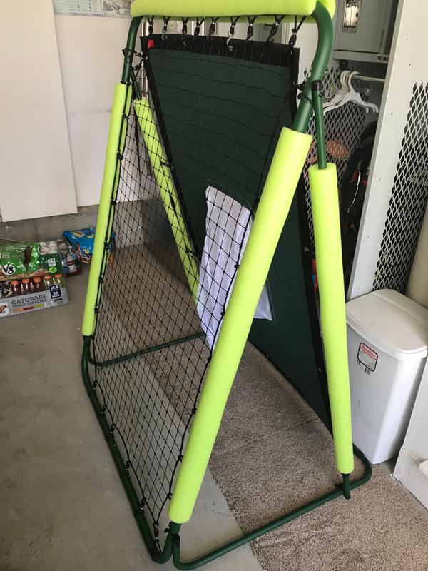 primed baseball net assembly