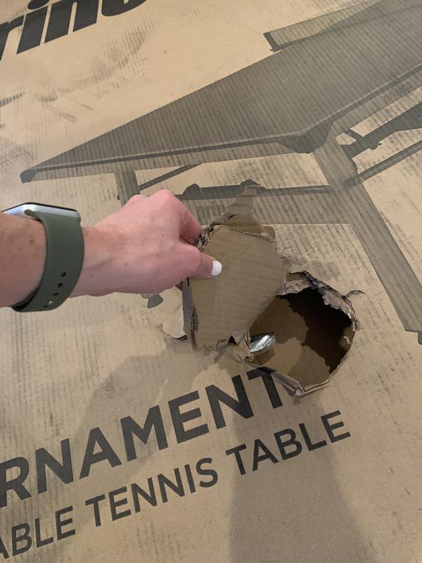 Photo submitted with review of product