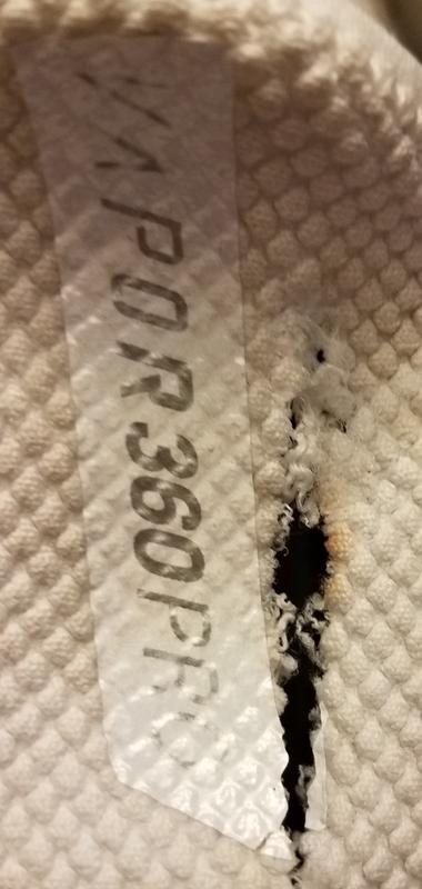 Photo submitted with review of product