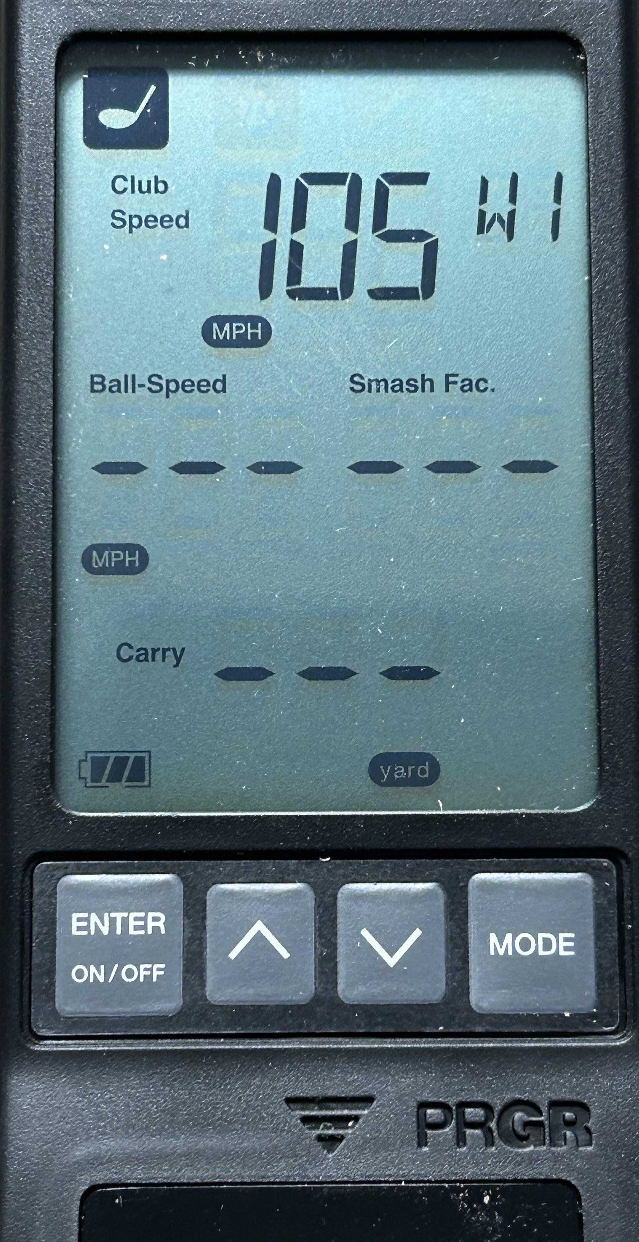 PRGR Portable Launch Monitor (HS130A) – SuperSpeed Golf