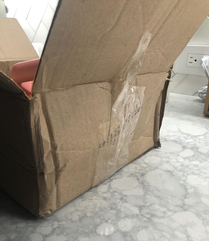 Photo submitted with review of product