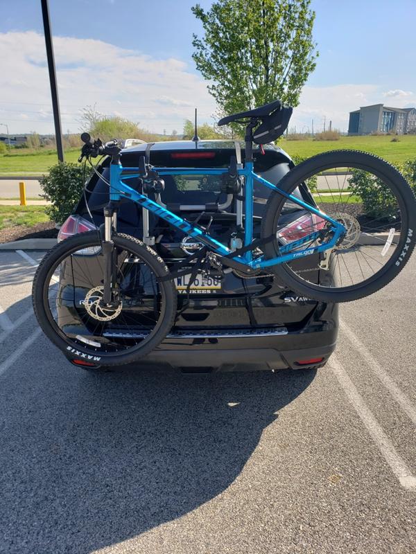 2 bike trunk mount rack