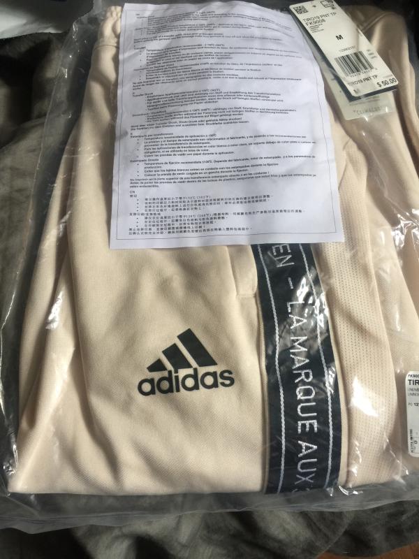 adidas size chart mens pants