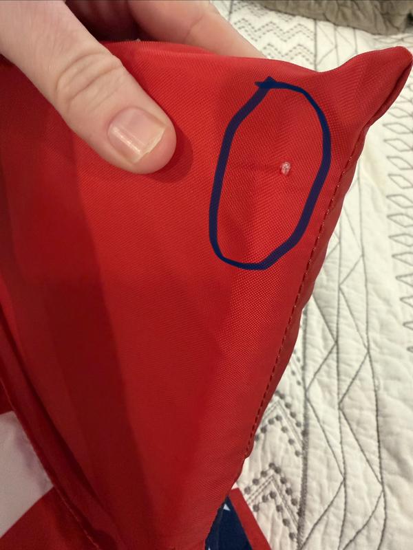 Photo submitted with review of product