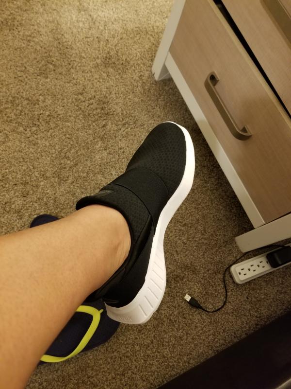 reebok slip on sneakers