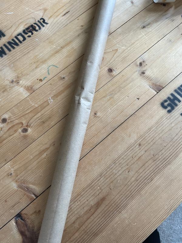 Roll arrived bent