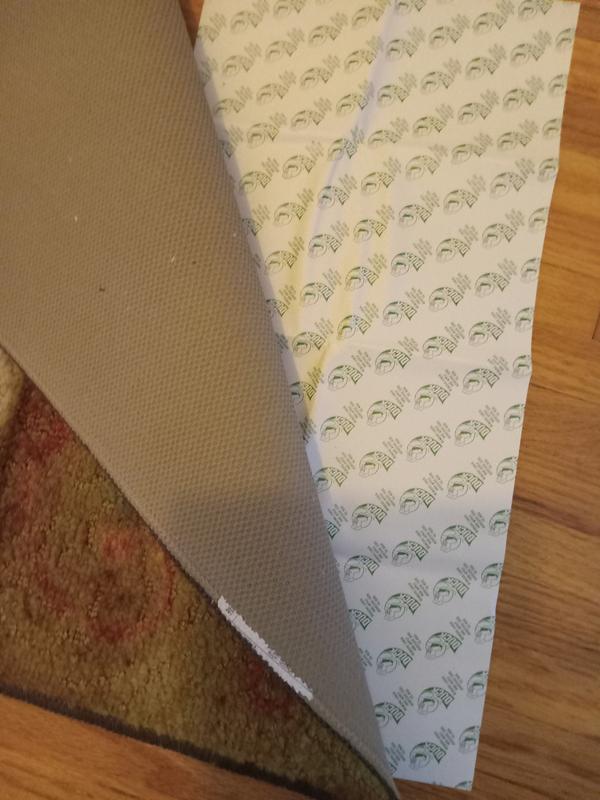 Keep the rug from slipping