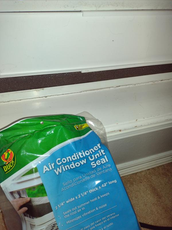 Window Air Conditioner Insulation Foam Panels - 39" X 17" Surround Kit (White)
