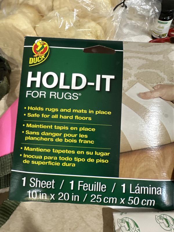 Duck 10 X 20 Hold It For Rugs Adhesives : Target