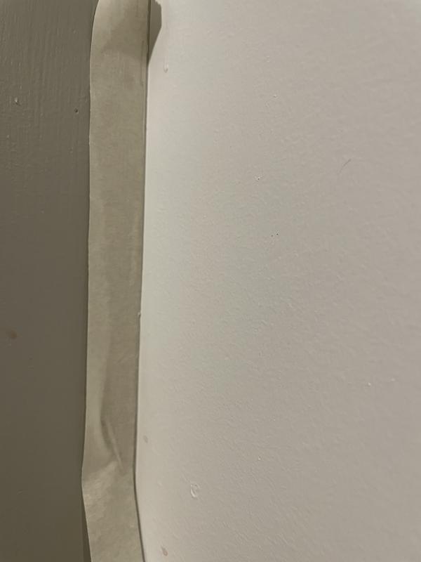 The tape was easily applied.