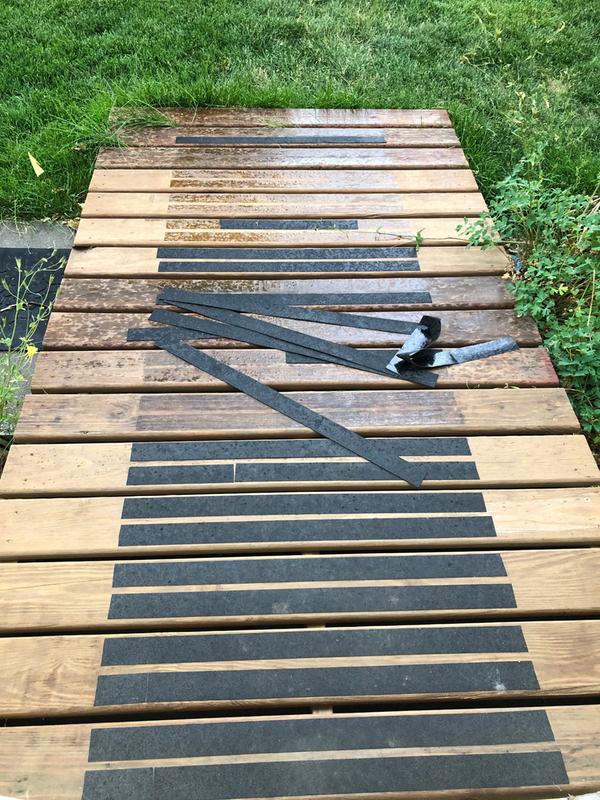 Half of the strips have failing adhesive.