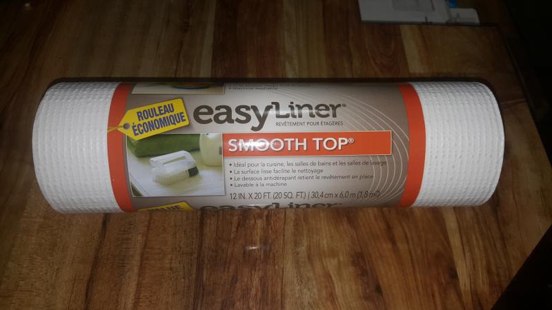 Easy Liner Smooth Top 12 x 20' Shelf Liner (taupe), Duck Brand