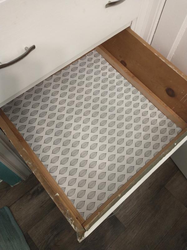 1pc Black Shelf Liner, Kitchen Cabinet Drawer Mat, 17.7 Inches Wide,  Non-Adhesive Drawer Mat, Cabinet Mat, Kitchen Cabinet Liner, Refrigerator  Mat, Ho