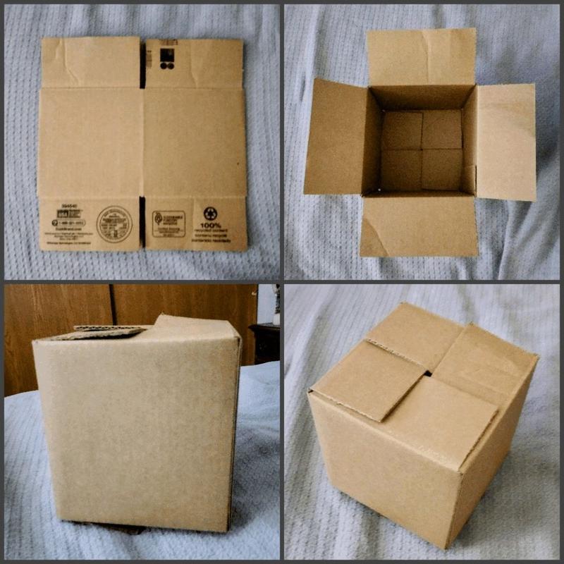 Duck 6-in W x 6-in H x 6-in D Small Recycled Cardboard Moving Box