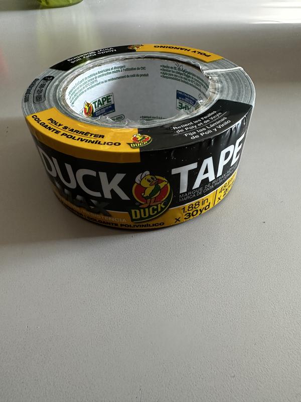 Duck Brand Max Strength 1.88 in x 20 yd Black Duct Tape Roll