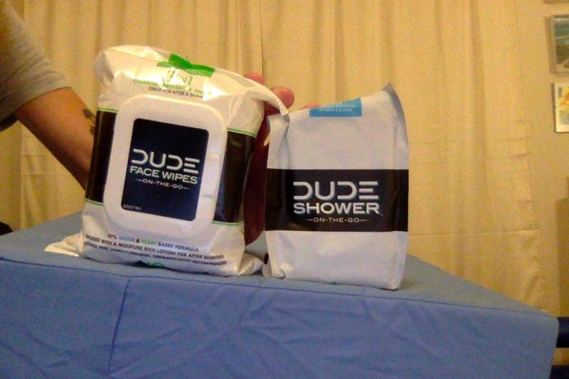 Face and shower wipes