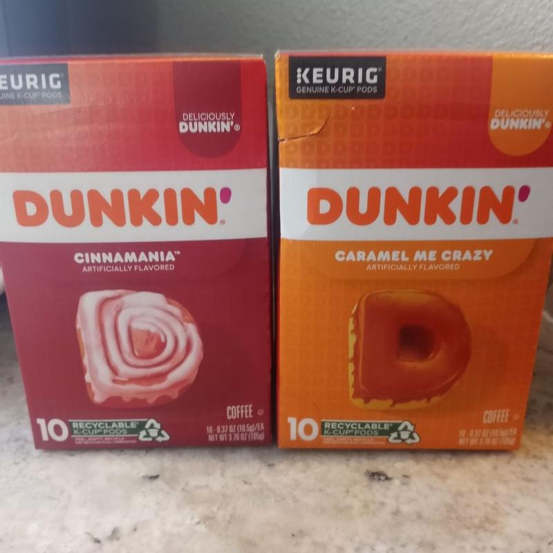 Dunkin' Cinnamania Flavored Coffee, K-Cup Pods, 10 Count