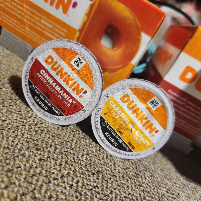 Dunkin' Cinnamania Flavored Coffee, K-Cup Pods, 10 Count Dunkin' Cinnamania Flavored Coffee, K-Cup Pods, 10 Count