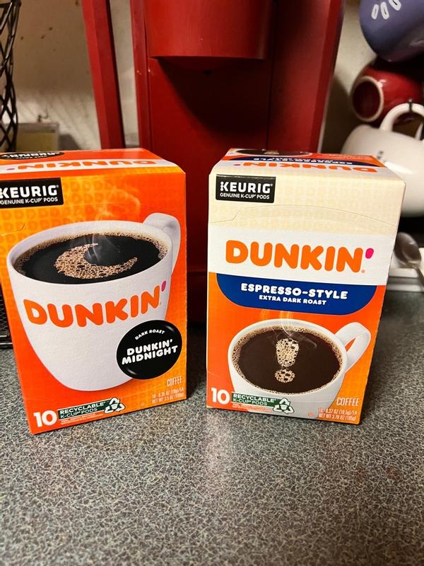 Dunkin Donuts Midnight Single Serve Coffee K Cup Carton Of 22