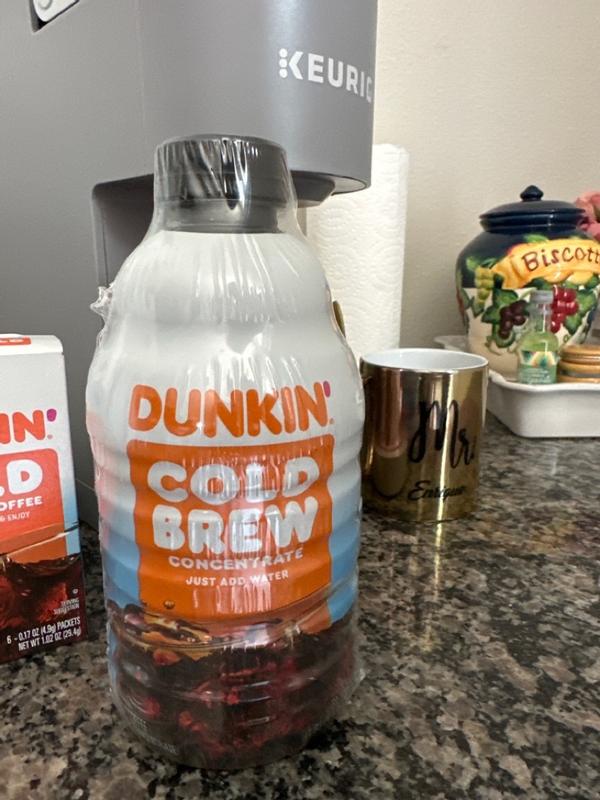 Great Value Donut Shop Cold Brew Coffee Concentrate, 32 fl oz