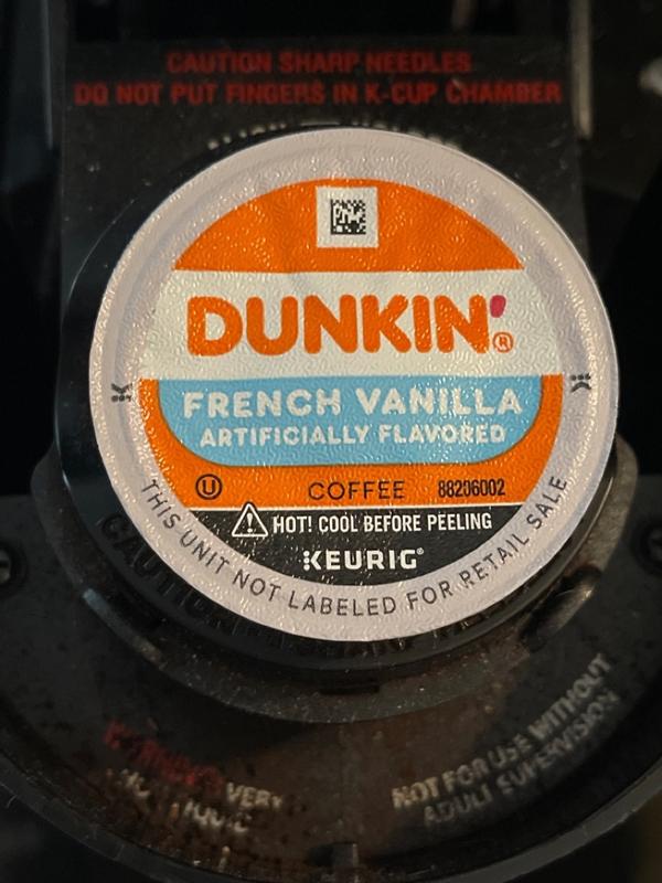 Dunkin donuts k cups clearance french vanilla