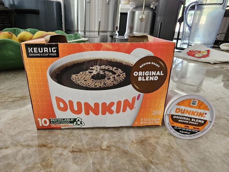 Dunkin Coffee, Medium Roast, Original Blend, K-Cup Pods