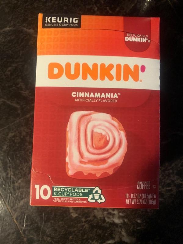 DUNKIN' CINNAMANIA コーヒー 10個入り　他2種類 Dunkin Cinnamania Coffee, 10 K-Cups for Keurig Makers