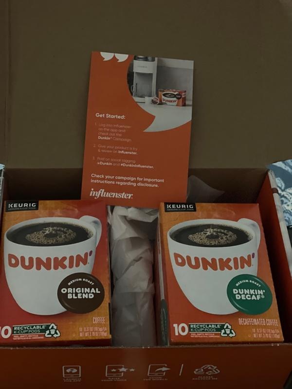 Dunkin' Donuts Original Blend Coffee 22 to 132 Count Keurig K cup