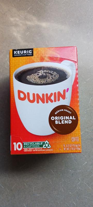 Dunkin' Original Blend Coffee, Medium Roast, Keurig K-Cup