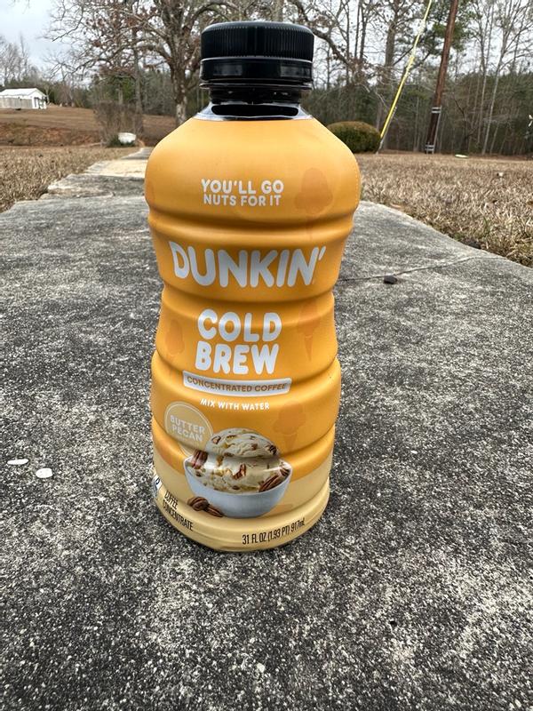 Butter Pecan Artificially Flavored Cold Brew Concentrated Coffee | Dunkin'