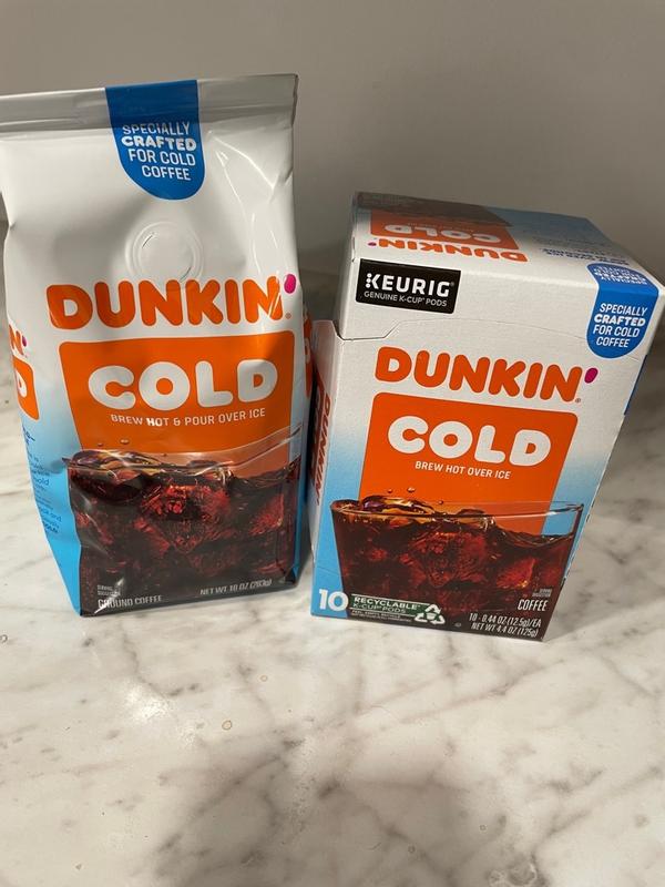 Dunkin Donuts Cold Brew 10-Pack Brew Cups