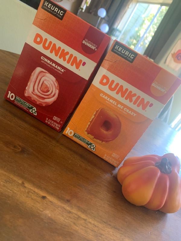 Dunkin' Cinnamania Flavored Coffee, K-Cup Pods, 10 Count